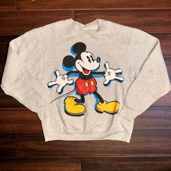Vintage Mickey Mouse Sweatshirt - Picture 1 of 7